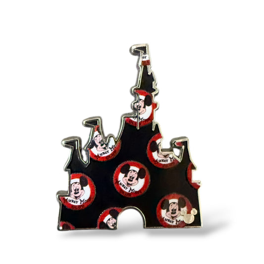 Cast Lanyard Cinderella Castles Mickey Mouse Club Logo Hidden Mickey Pin
