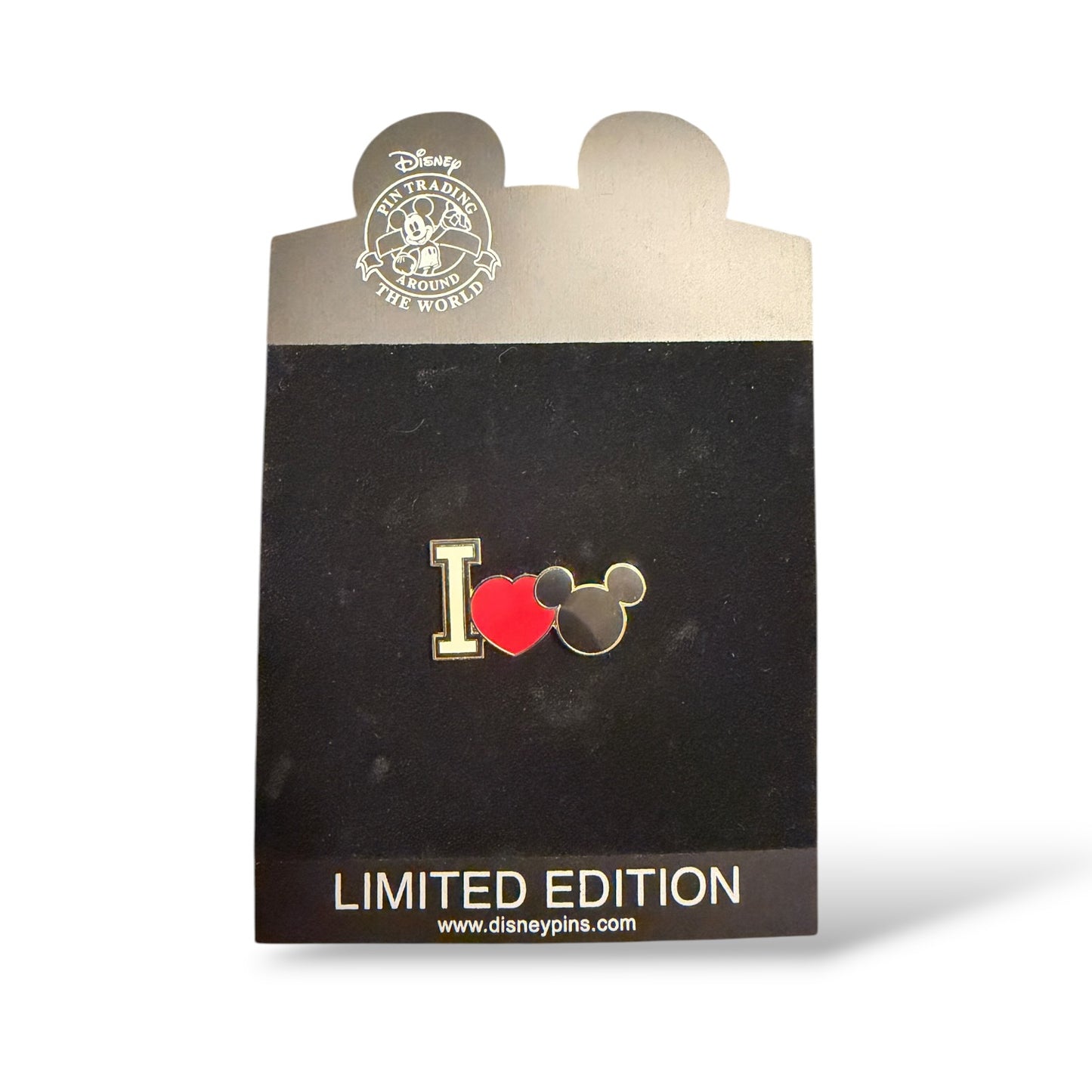 Disney Shopping I Love Mickey Icon Pin