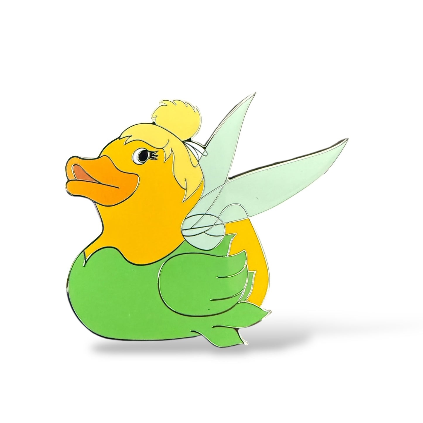 Disney Parks Rubber Duckies of Disney Tinker Bell Pin