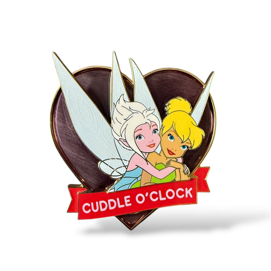 DEC Cuddle O'Clock Periwinkle and Tinker Bell Pin