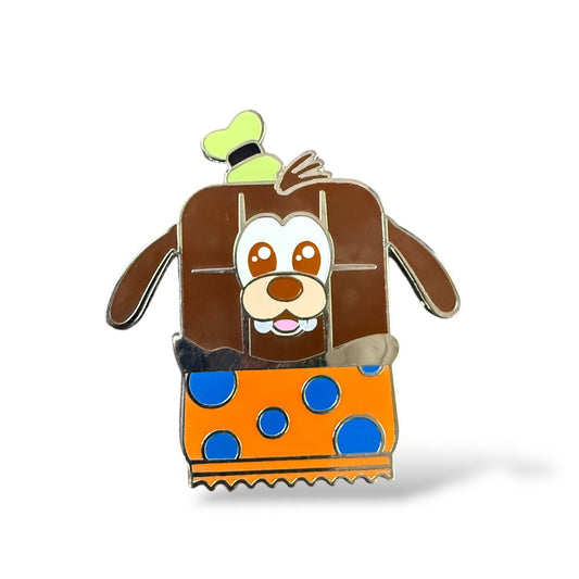 Disney Parks Munchlings Goofy Chocolate Brownie Bar Pin