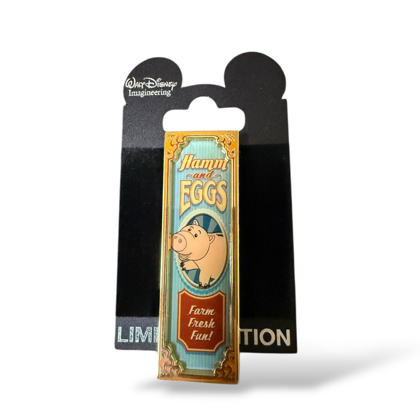 WDI Toy Story Midway Mania Banner Hamm Pin
