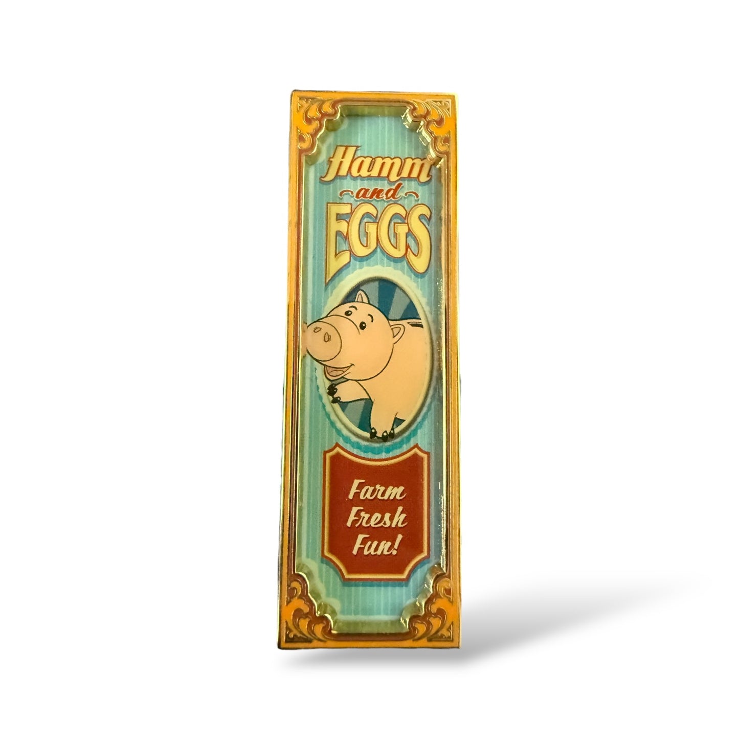WDI Toy Story Midway Mania Banner Hamm Pin
