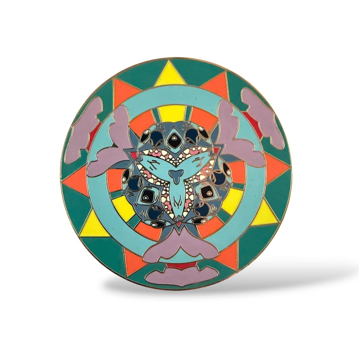 Disney Shopping Kaleidoscope Stitch Pin