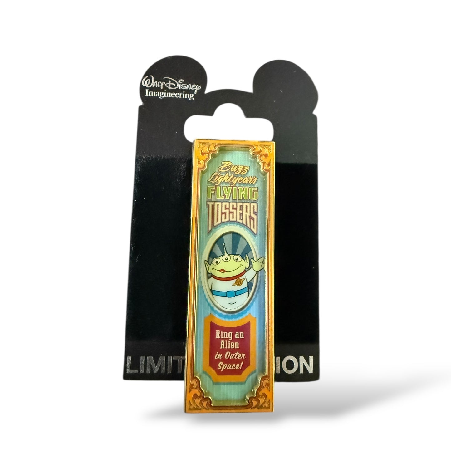 WDI Toy Story Midway Mania Banner Alien Pin