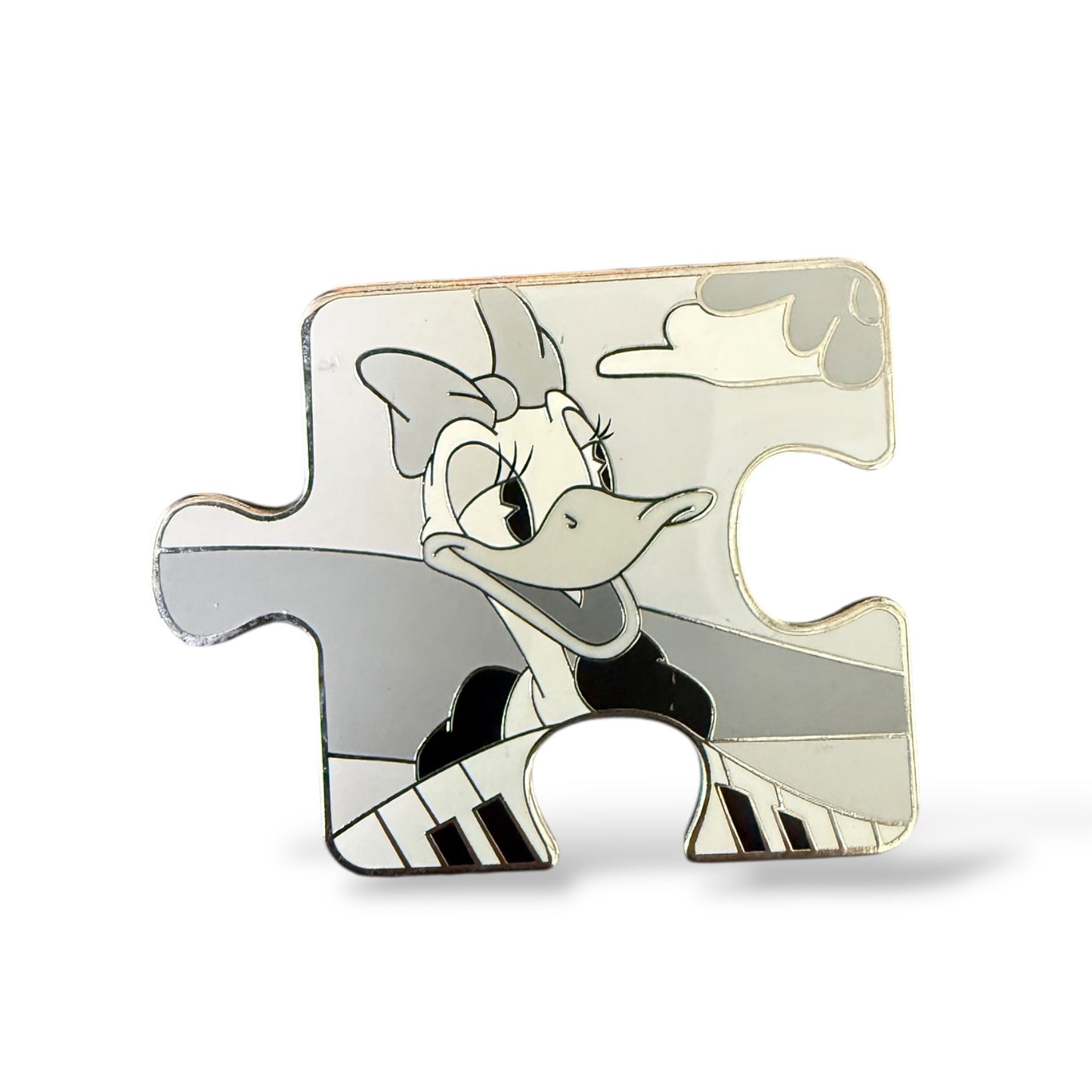 Disney Parks Piano Character Connection Mystery Daisy Pin