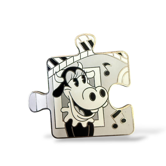 Disney Parks Piano Character Connection Mystery Clarabelle Pin