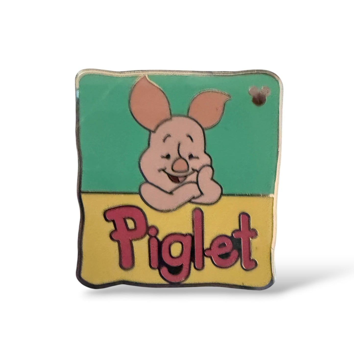 Cast Lanyard Winnie The Pooh Names Piglet Hidden Mickey Pin