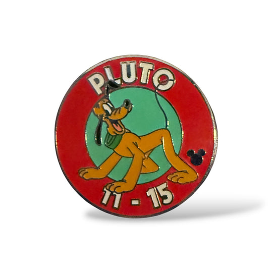 Cast Lanyard Magic Kingdom Parking Lot Signs Pluto Hidden Mickey Pin