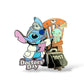 Disney Parks Doctor's Day 2017 Stitch and Scrump Pin