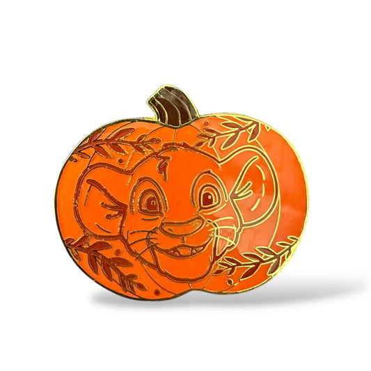 Loungefly Character Pumpkins Mystery Simba Pin