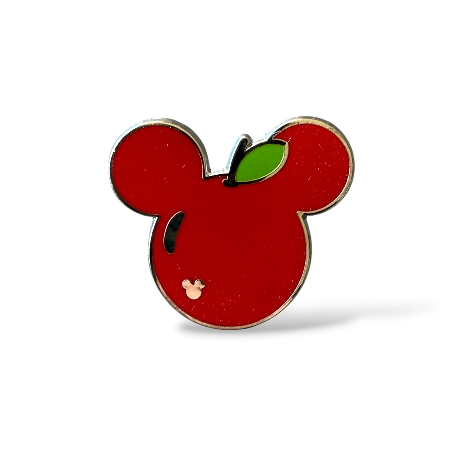 Cast Lanyard Fruit Apple Hidden Mickey Pin