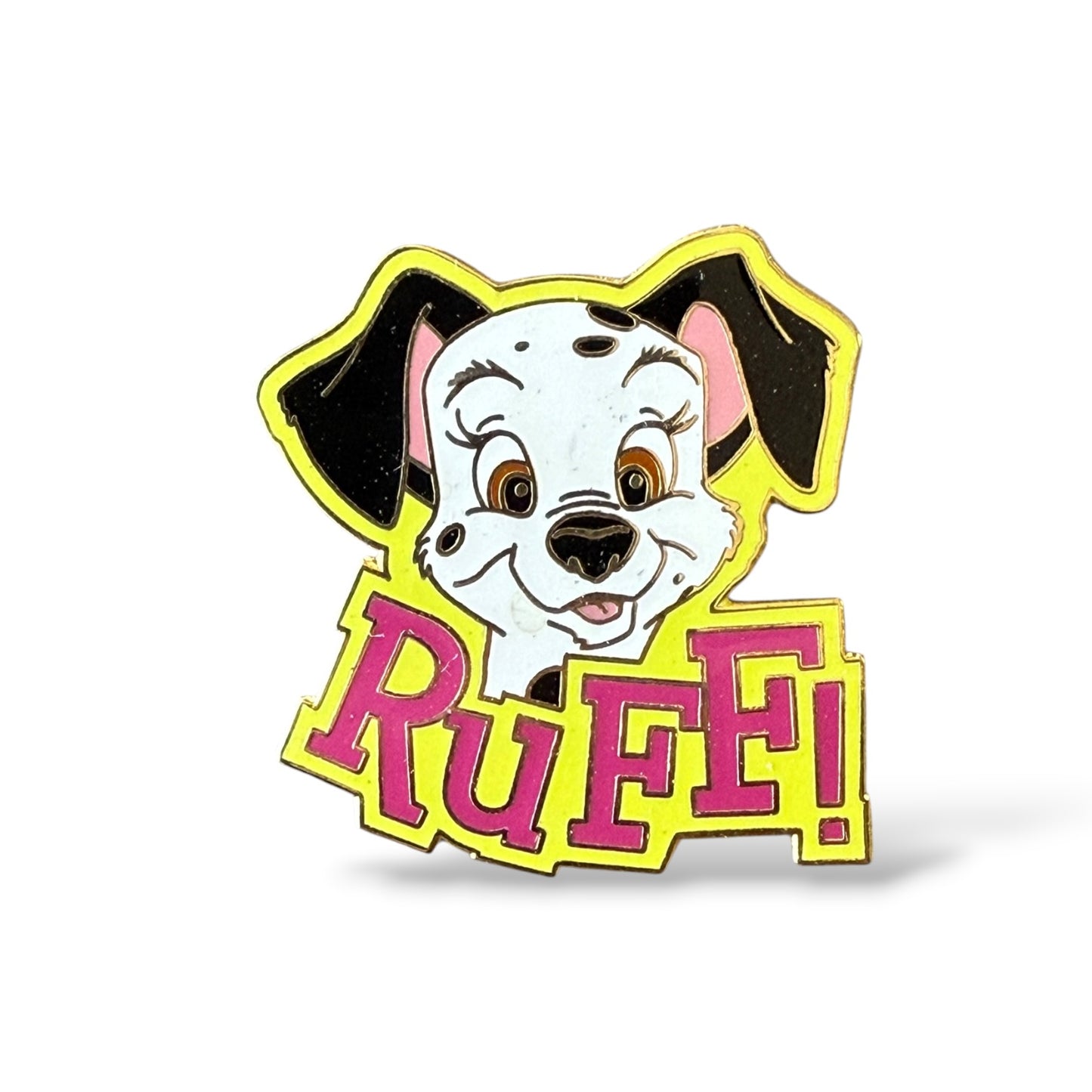 Cast Lanyard 101 Dalmatians Ruff! Hidden Mickey Pin