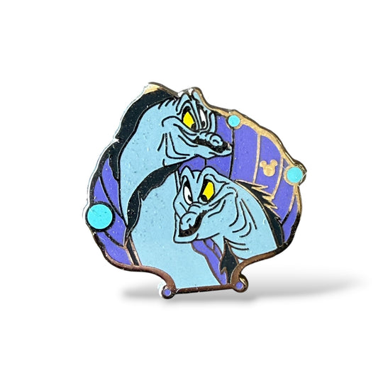 Cast Lanyard Villainous Sidekicks Flotsam and Jetsam Hidden Mickey Pin