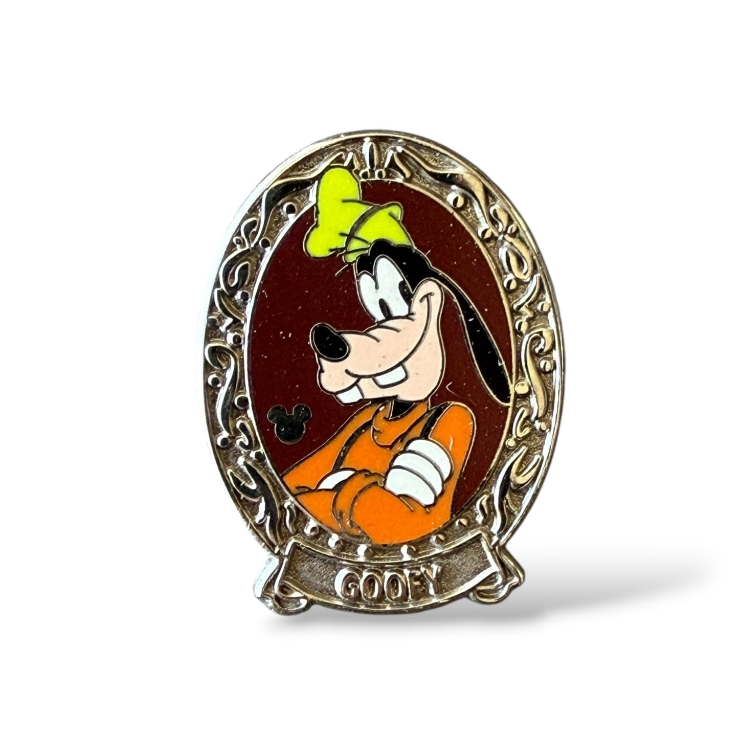 Cast Lanyard Character Frames Goofy Hidden Mickey Pin