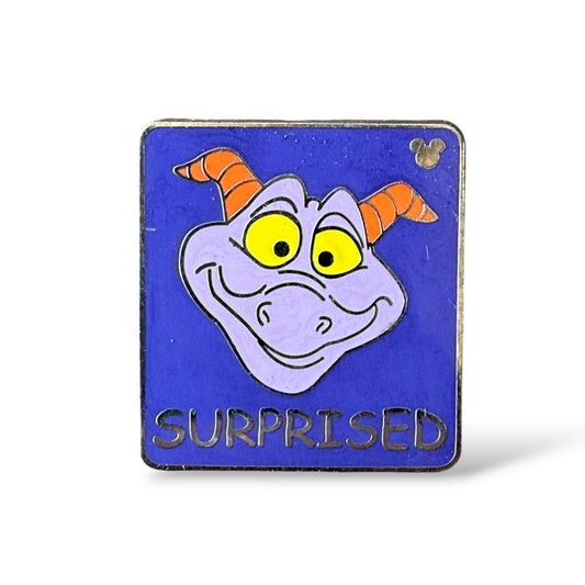 Cast Lanyard Figment Emotions Surprised Hidden Mickey Pin