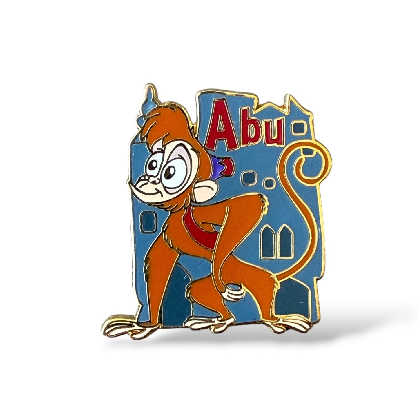 Cast Lanyard Disney Animal Sidekicks Abu Hidden Mickey Pin