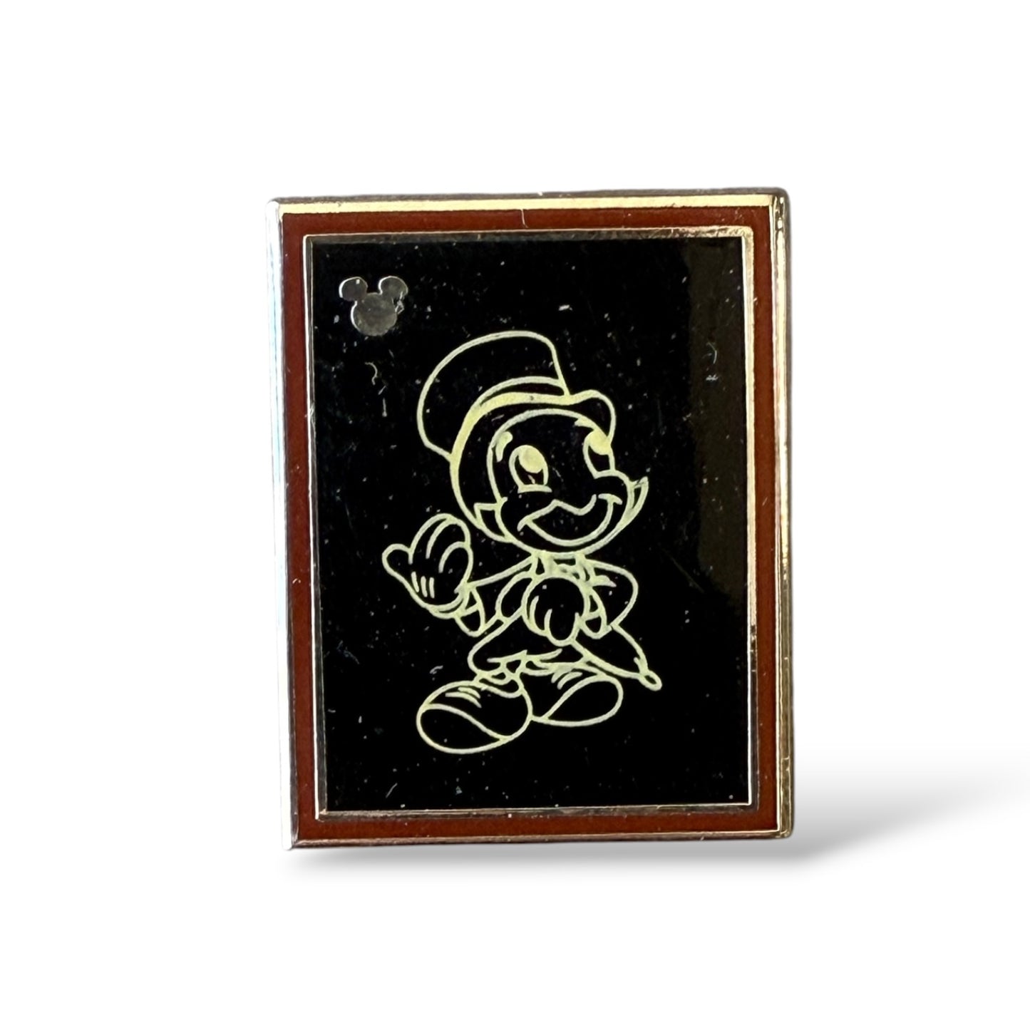 Cast Lanyard Chalk Sketches Jiminy Cricket Chaser Hidden Mickey Pin