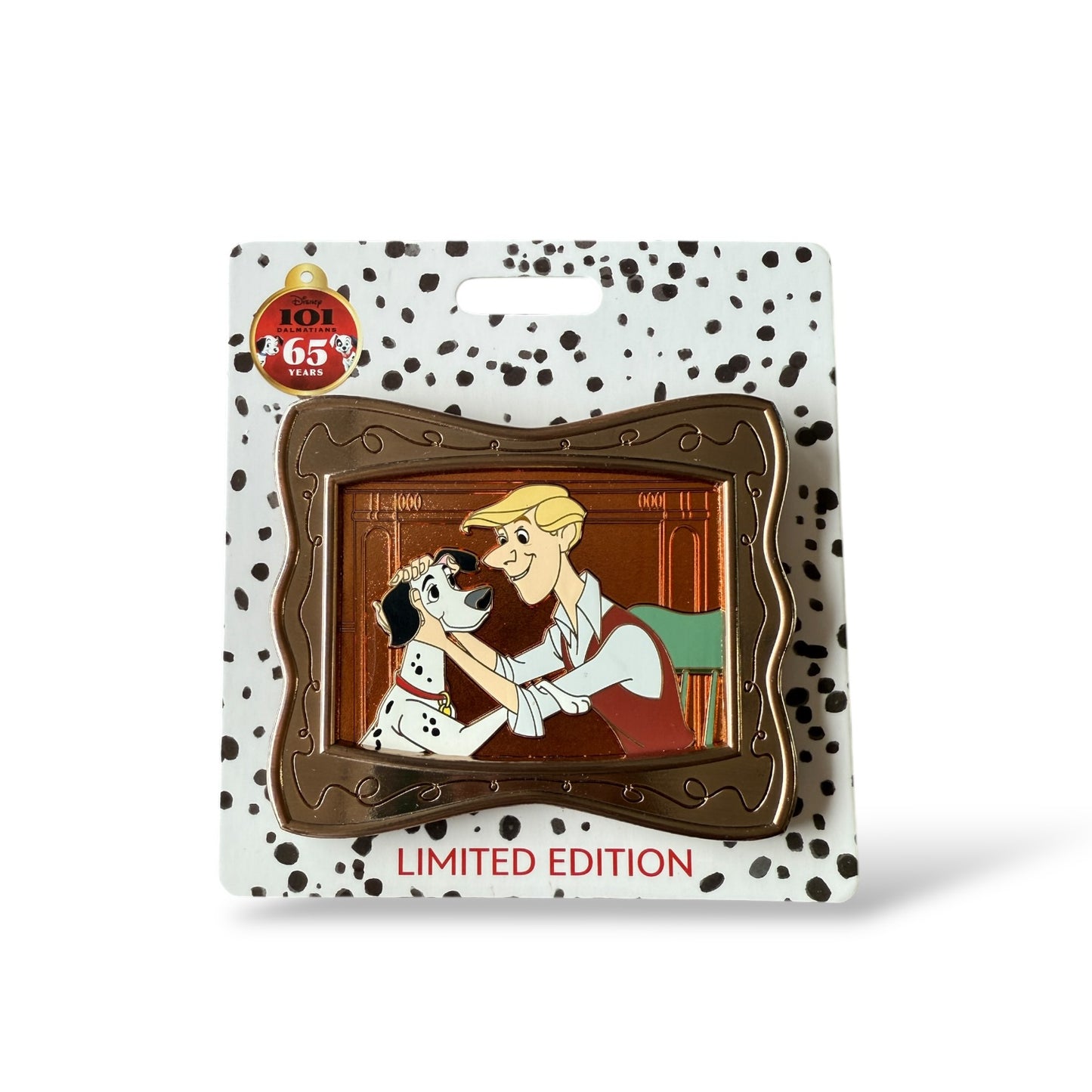 WDI 101 Dalmatians 65th Anniversary Roger and Pongo Pin