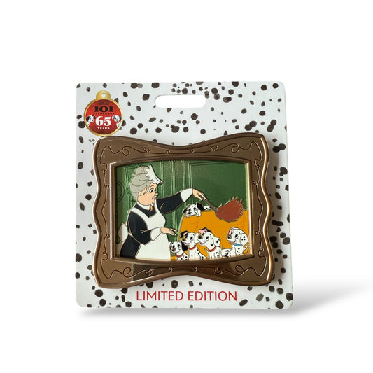 WDI 101 Dalmatians 65th Anniversary Nanny and Puppies Pin