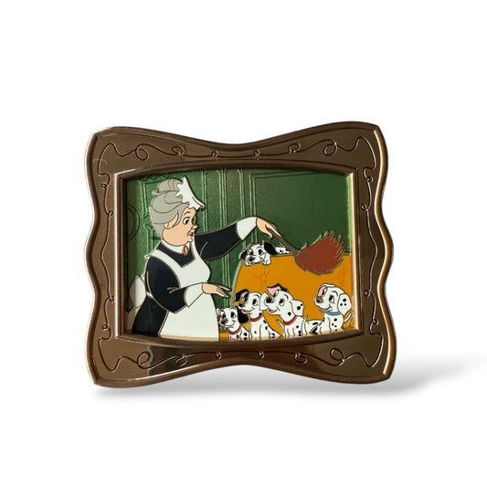 WDI 101 Dalmatians 65th Anniversary Nanny and Puppies Pin