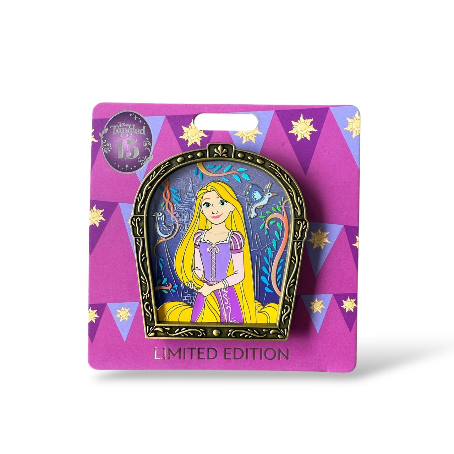 WDI 15th Anniversary Tangled Rapunzel Pin