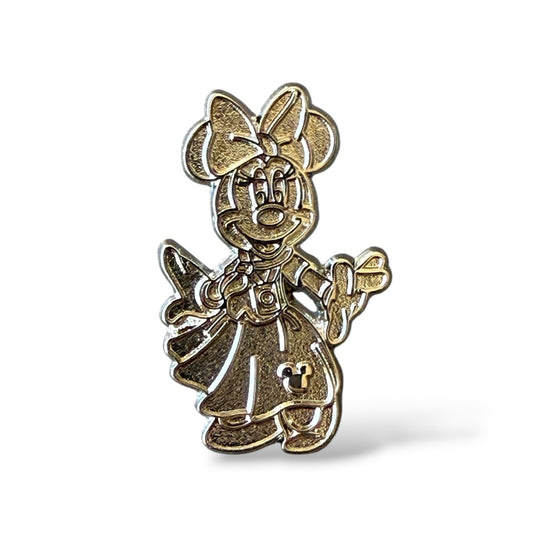Cast Lanyard Pin Traders Statues Minnie Mouse Chaser Hidden Mickey Pin