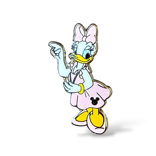 Cast Lanyard Pin Traders Statues Daisy Duck Hidden Mickey Pin