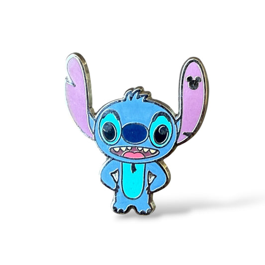 Cast Lanyard Stitch Emotions Excited Hidden Mickey Pin