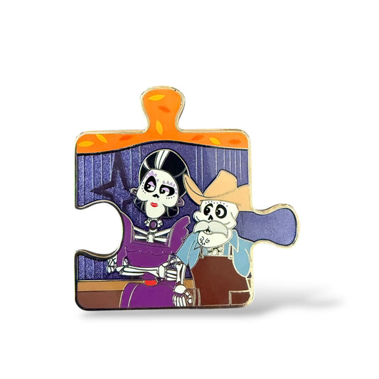 Disney Parks Coco Character Connection Mystery Imelda and Julio Pin