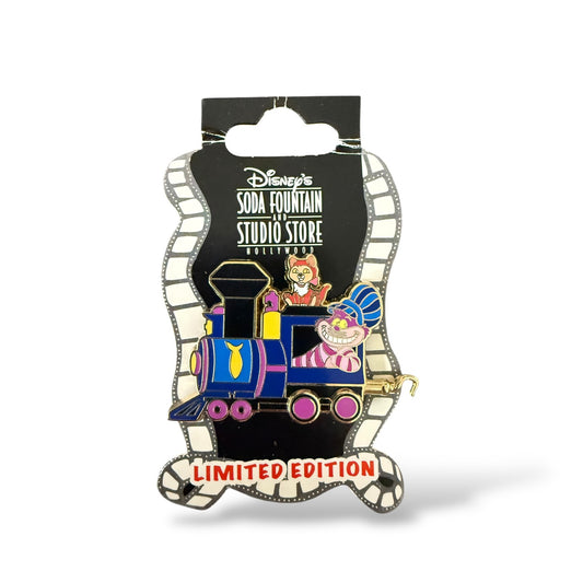 DSSH Cat Train Cheshire and Dinah Engine Pin