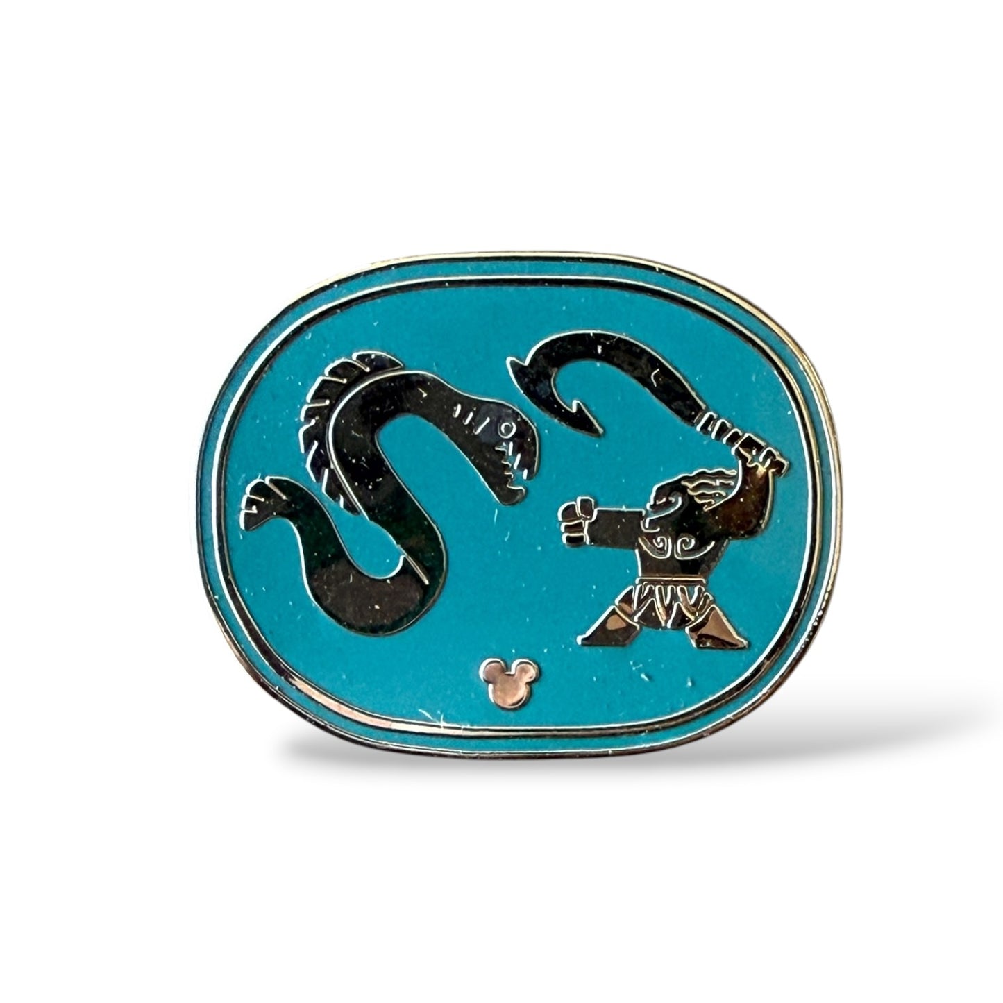 Cast Lanyard Maui Tattoo Sea Monster Hidden Mickey Pin