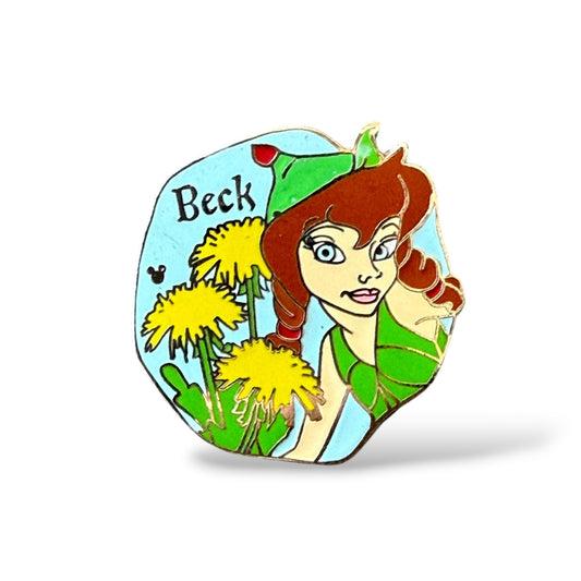 Cast Lanyard Fairies Beck Hidden Mickey Pin