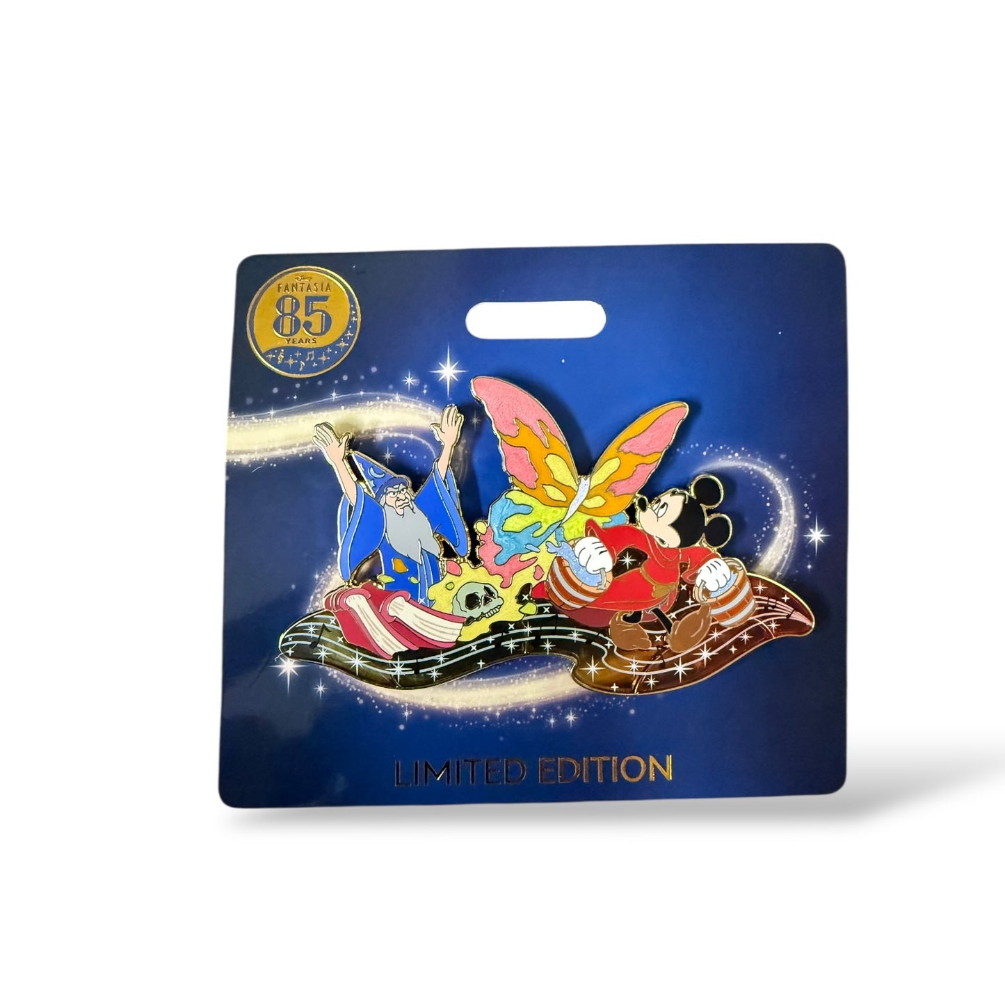 WDI Fantasia 85th Anniversary Mickey and Yensid The Sorcerer's Apprentice Pin