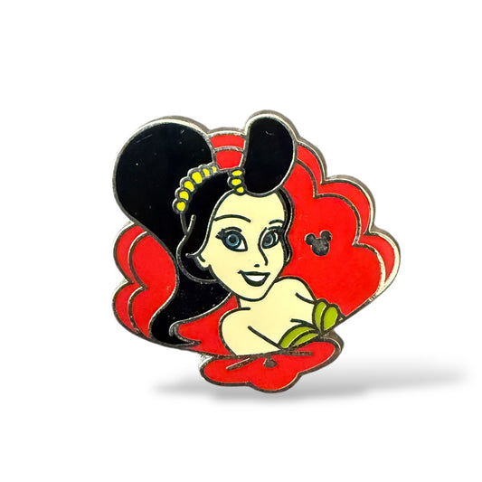 Cast Lanyard Daughters of King Triton Adella Hidden Mickey Pin
