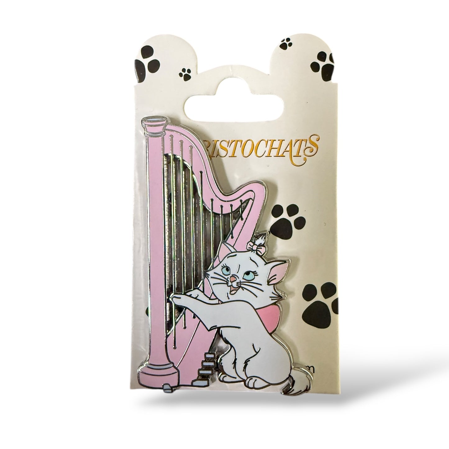 DLRP The Aristocats Marie Playing the Harp Pin