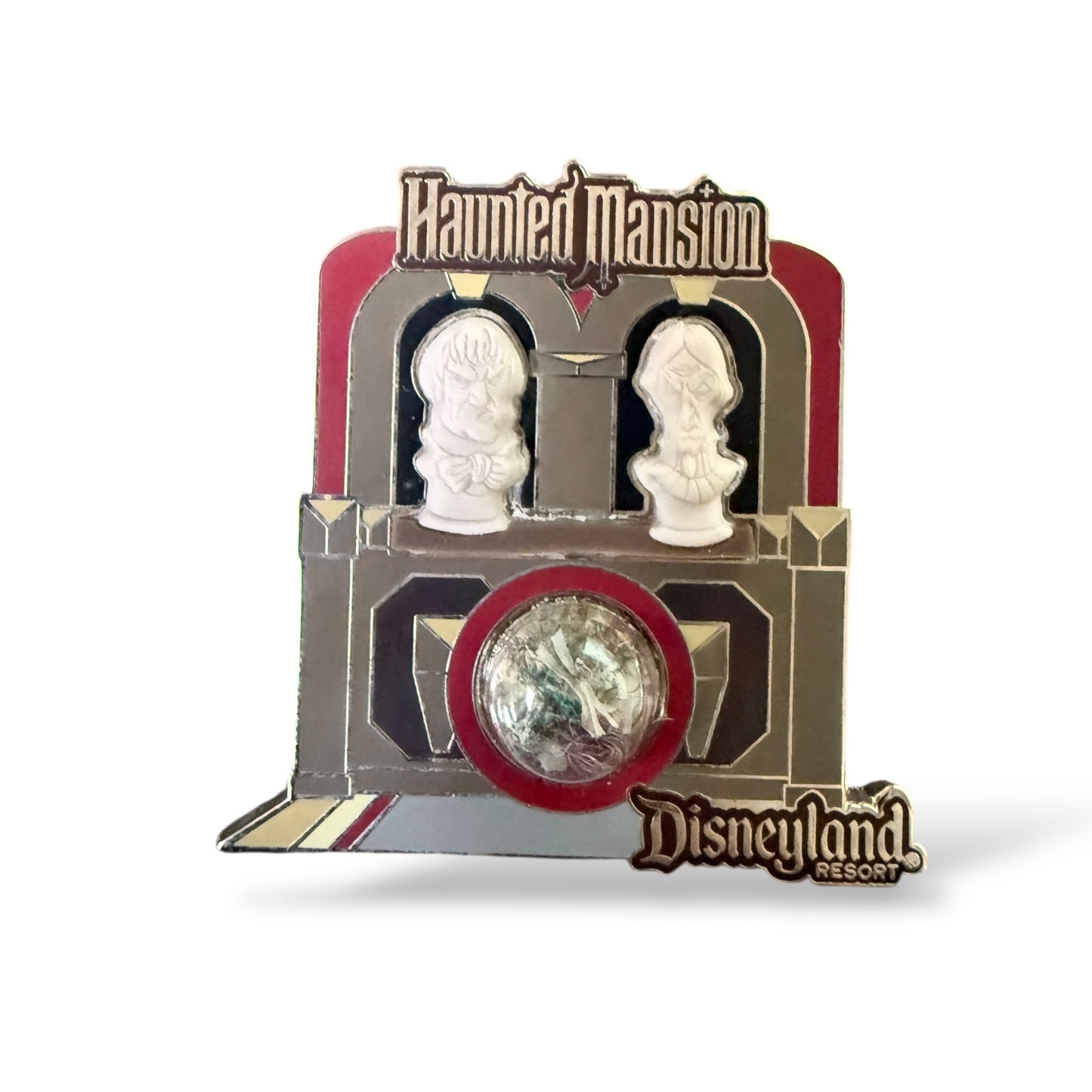 DLR Piece of Disney The Haunted Mansion Busts Pin