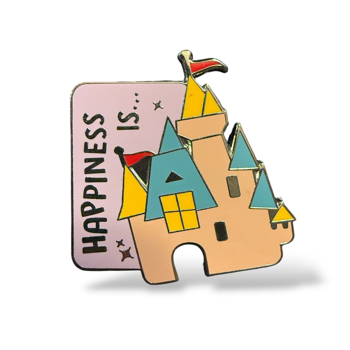 Disney Parks Happiness Is Mystery Castle Pin