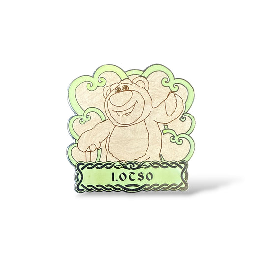 WDW 13 Reflections of Evil Pixar Villains Lots-o'-Huggin' Bear Pin