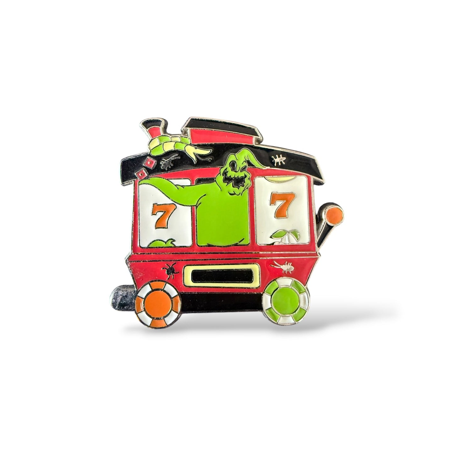 Disney Parks Nightmare Before Christmas 20th Anniversary Railroad Mystery Oogie Boogie Caboose Pin