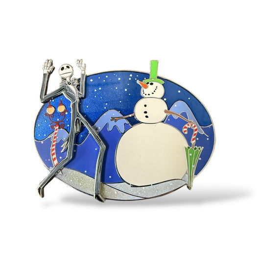 WDI Do You Wanna Build A Snowman Jack Skellington Pin