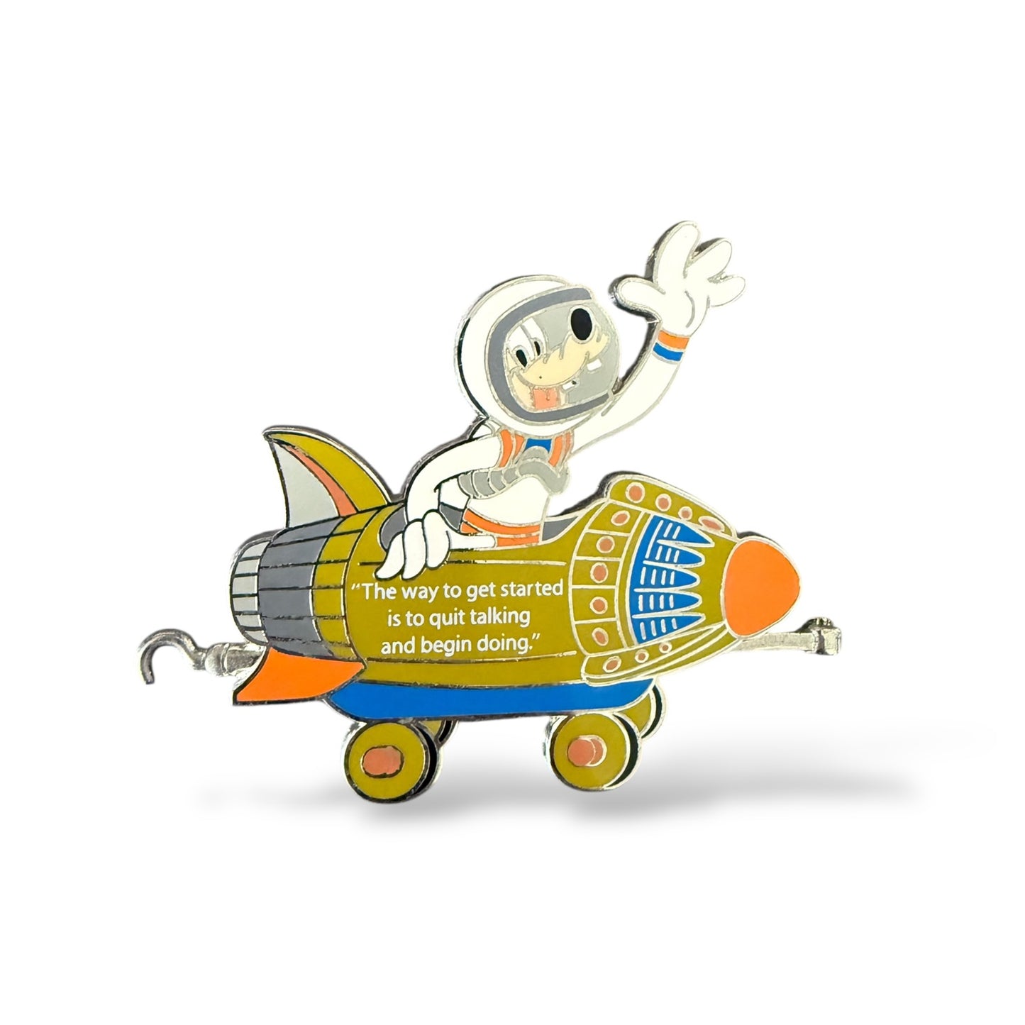 DLR Annual Passholder Quote Train Goofy Space Train Pin
