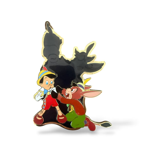 WDI Villains Jumbos Pinocchio and Lampwick Pin