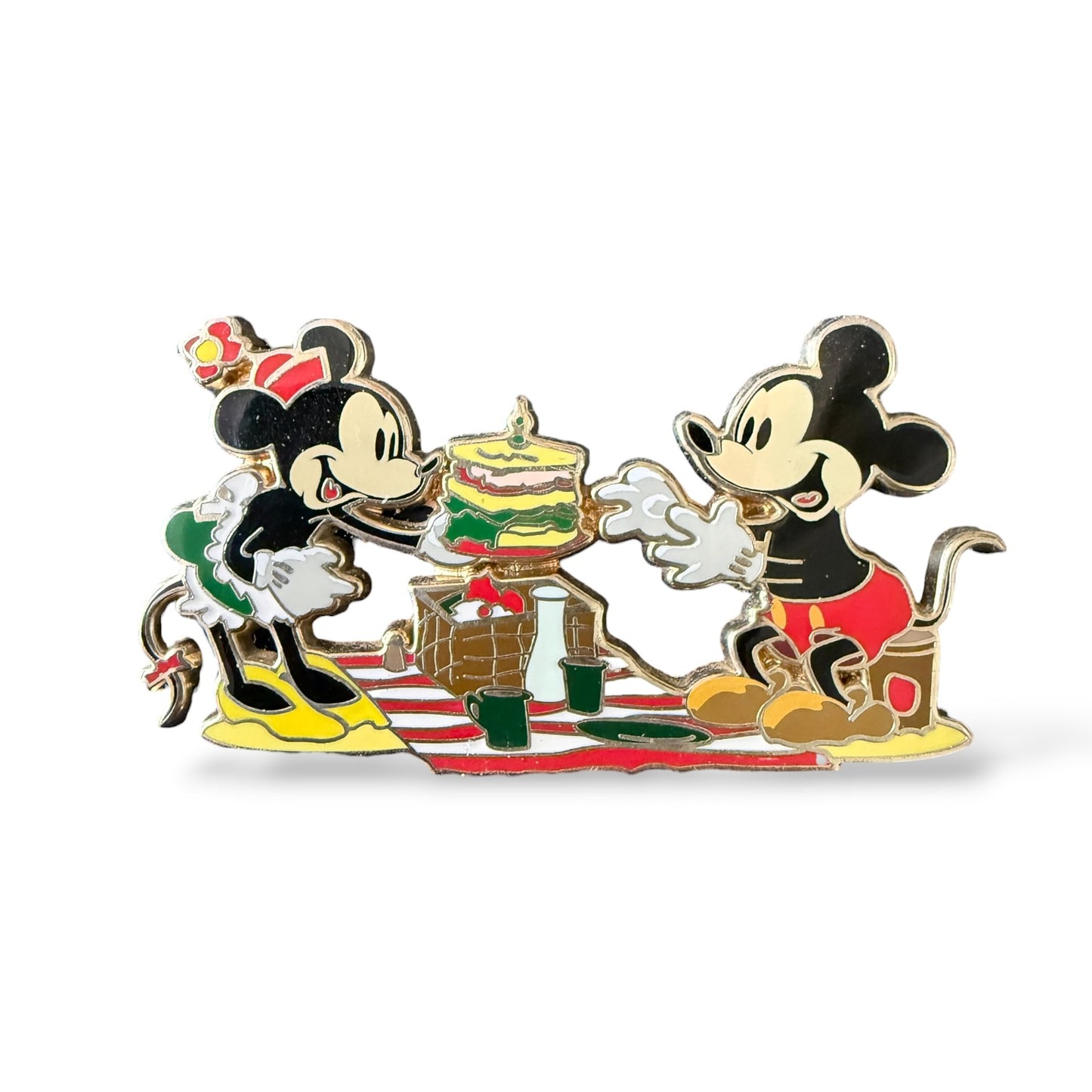 Acme Mickey and Minnie Island Picnic Pin