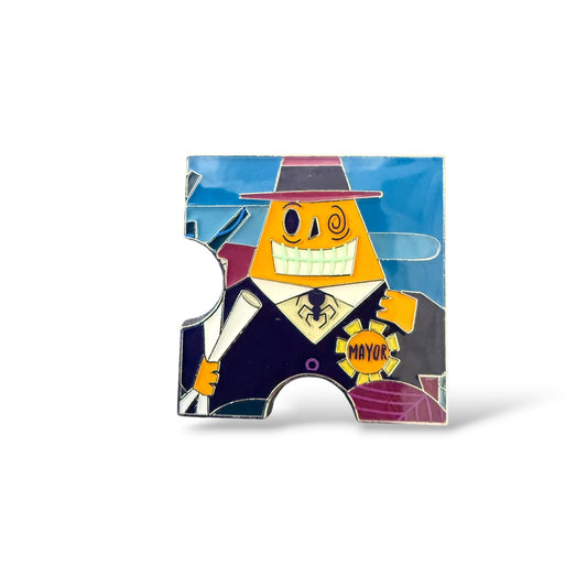 Loungefly Nightmare Before Christmas Puzzle Mystery Mayor Pin