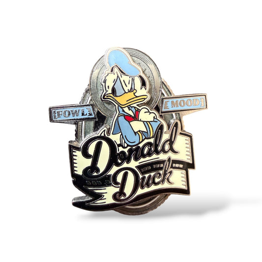Disney Parks Vintage Series Donald Duck Fowl Mood Pin