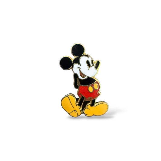 Disney Parks Original Mickey Mouse No Tail White Face Pin