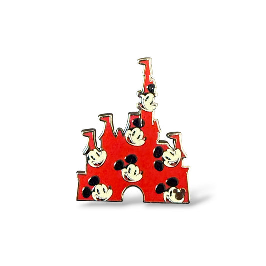 Cast Lanyard Cinderella Castles Mickey Heads Hidden Mickey Pin