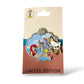 DEC The Little Mermaid 30th Anniversary Ariel, Scuttle, and Sebastian Pin