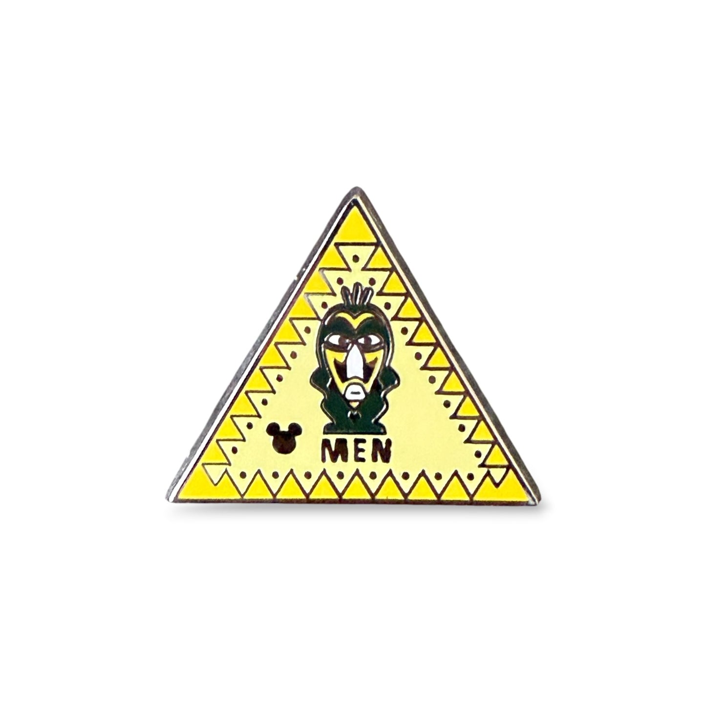 Cast Lanyard Bathroom Signs Adventureland Men Hidden Mickey Pin